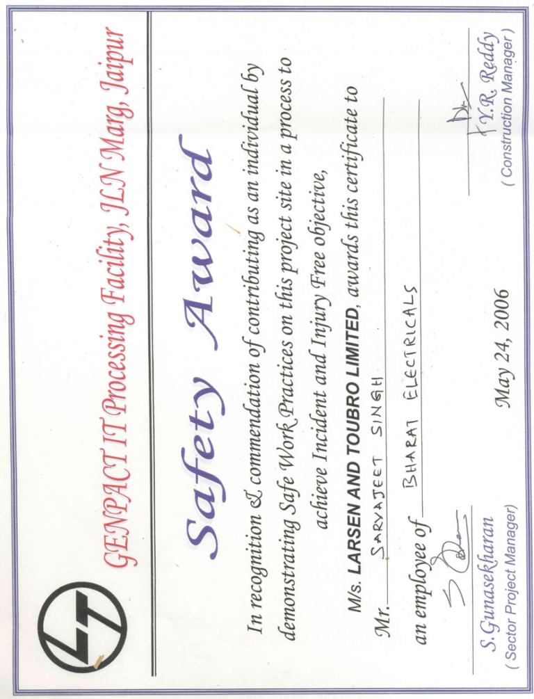 Certificate 2